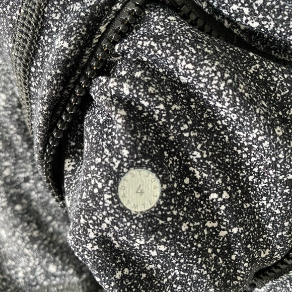 Lululemon Define Jacket Luminesce Splatter Black/ white pattern speckle - Picture 6 of 15
